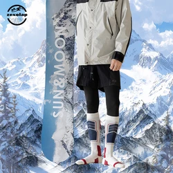 ZEXOLAP Merino Wool Ski Socks, Cold Weather Socks for Snowboarding, Snow, Winter, Thermal Knee-high Warm Socks, Hunting