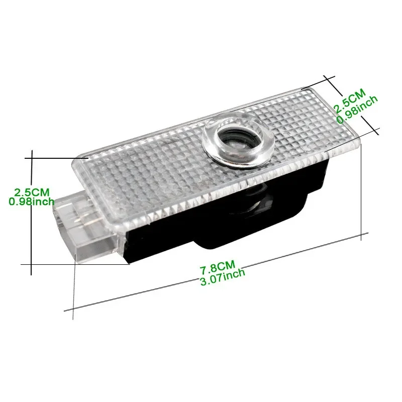 2X LED Car Door Logo Projector Lamps Welcome Light For BMW 1 2 3 4 5 6 7 Series X1 X3 X4 X5 X6 X2 X7 F10 F15 F16 F20 F30 M M3 M5 view 4