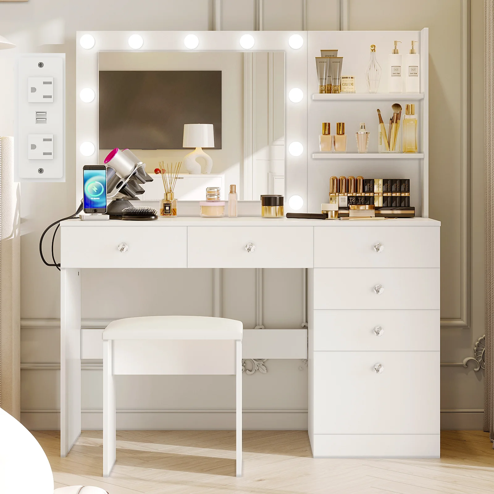 VOWNER Vanity with Lights - 47