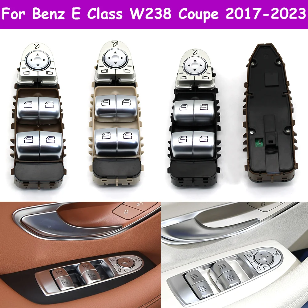 W238 Car Electric Power Window Lift Switch Button Master Window Regulator Switch For Mercedes BENZ E Class E200 2139055103