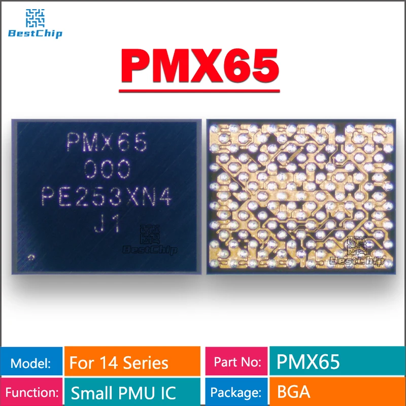 1-3Pcs 100% Novo PMX65 000 Para Iphone 14 plus pro max Circuitos Integrados de Chipset Baseband Power IC