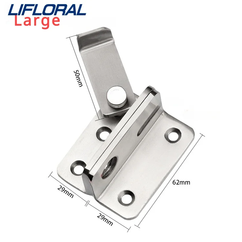 10pcs-door-lock-barn-door-cast-stainless-steel-hook-latch-lock-texture-home-decoration-toilet-door-right-angle-sliding-gate-lock