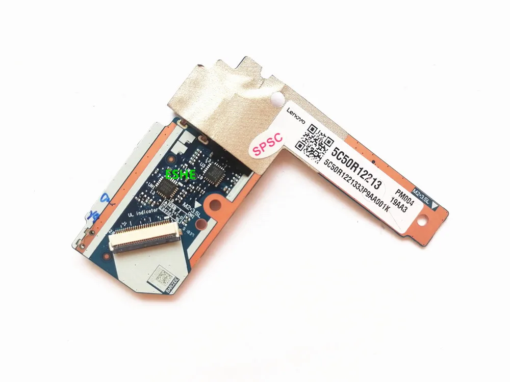 NEW  ES530 NS-B607 For Lenovo 530S-15IKB Laptop USB Reader Card Power Switch Button Board Wtih Cable 5C50R12213 NBX0001LS00
