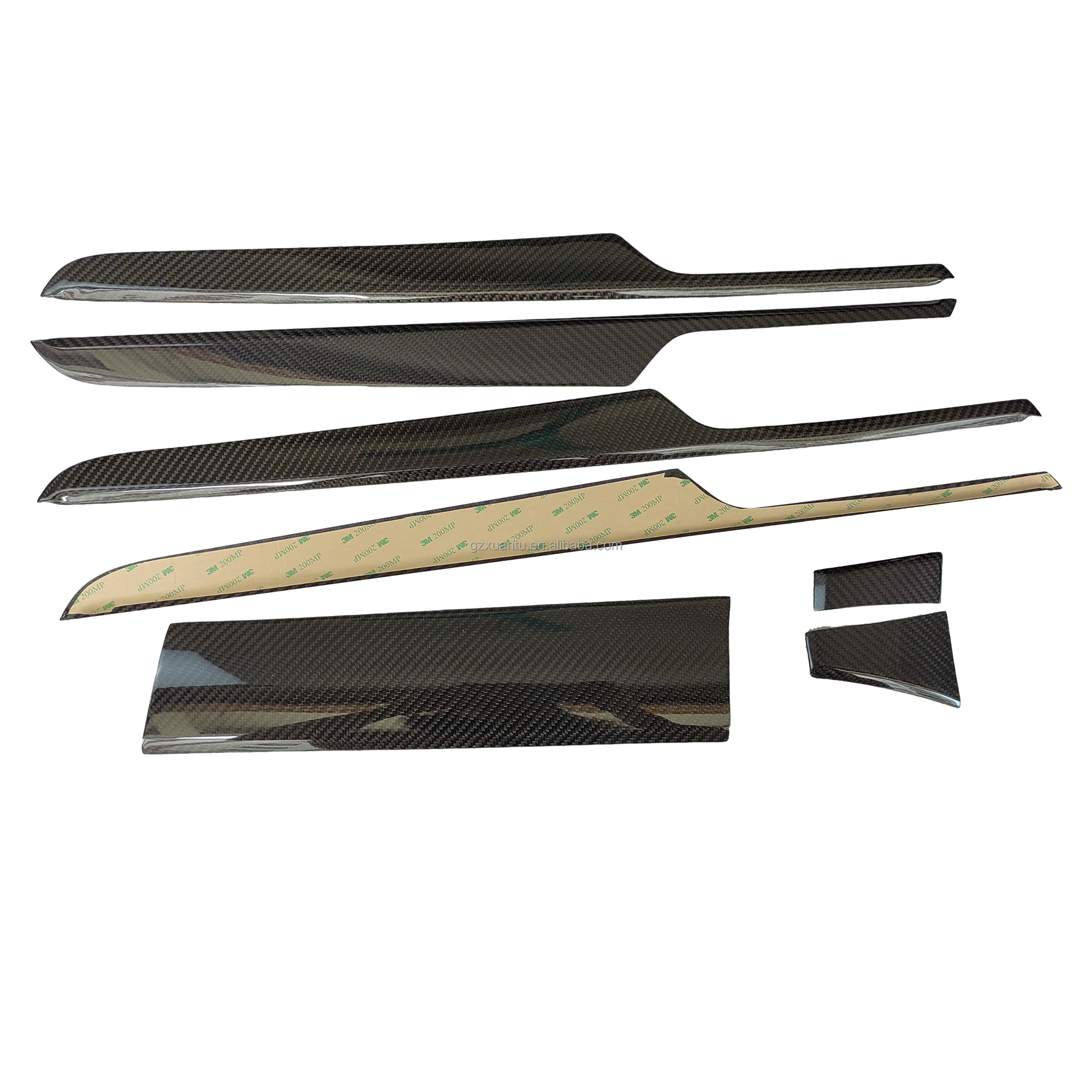 7-Piece dry carbon fiber interior for  2014 2015 2016 2017
