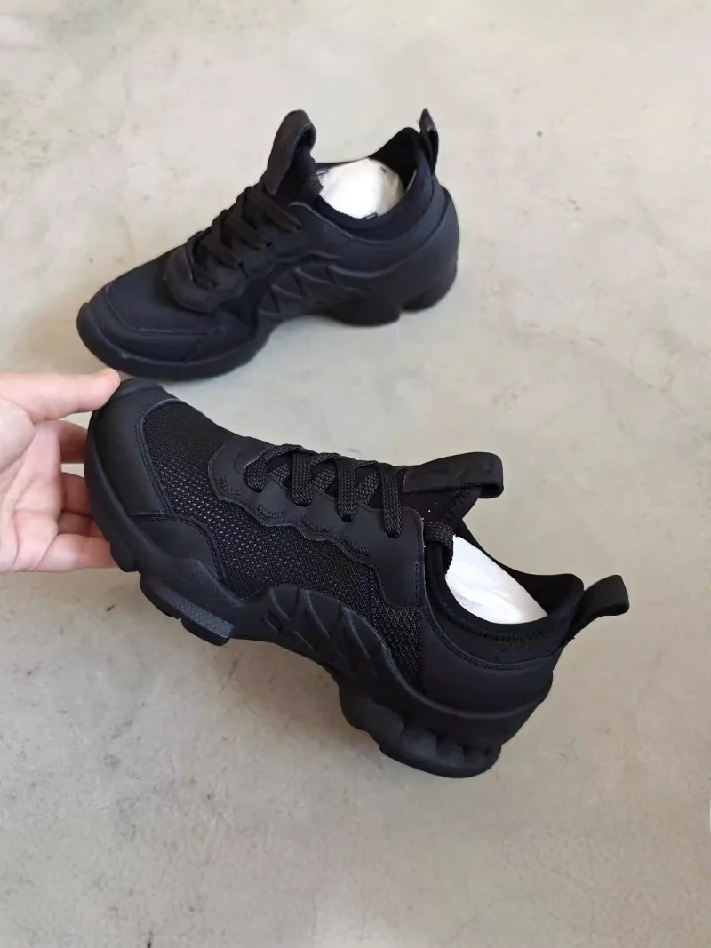 

Black Samurai Men's Shoes 2026 New Summer Breathable Thin Mesh Sports Casual Outdoor Hiking Anti-slip Mountain Climbing Shoes