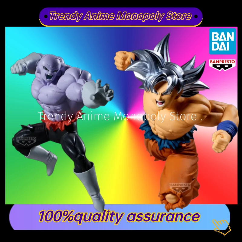 

Banpresto Draagon Ball Z Anime Figurines Match Makers Ultra Instinct Goku Jiren Action Figures DBZ Figurals Collection Model Toy
