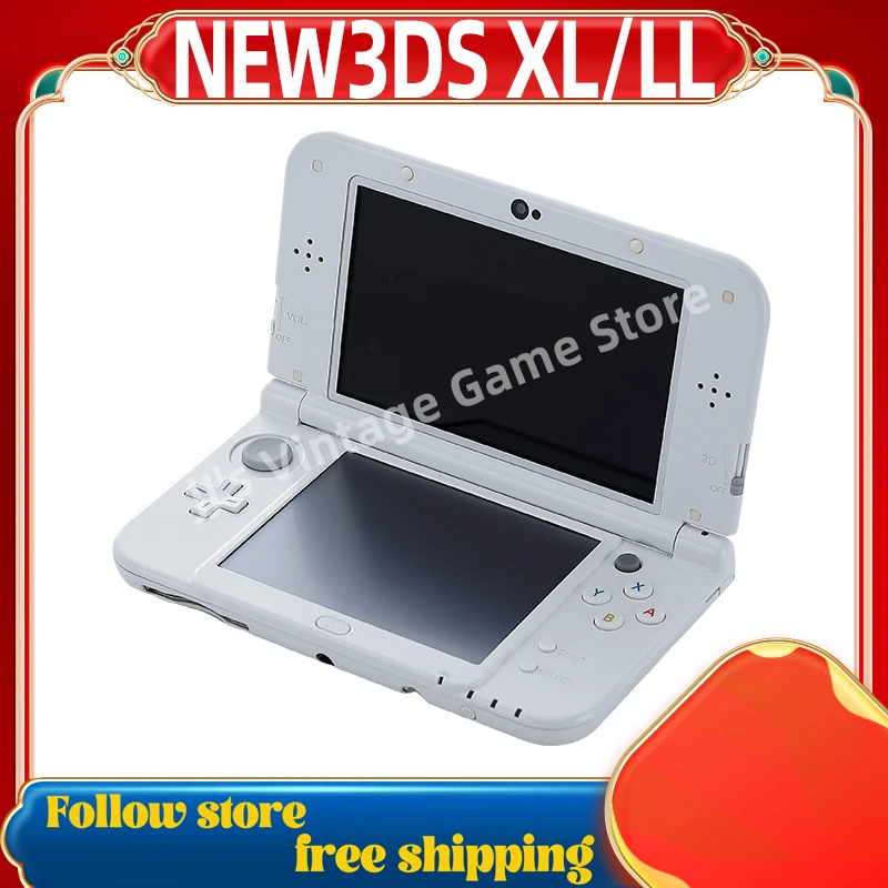 Original NEW3DSXL/LL Handheld Gaming Console With Free Gaming For 3DS NEW3DSXL Retro Gaming Console