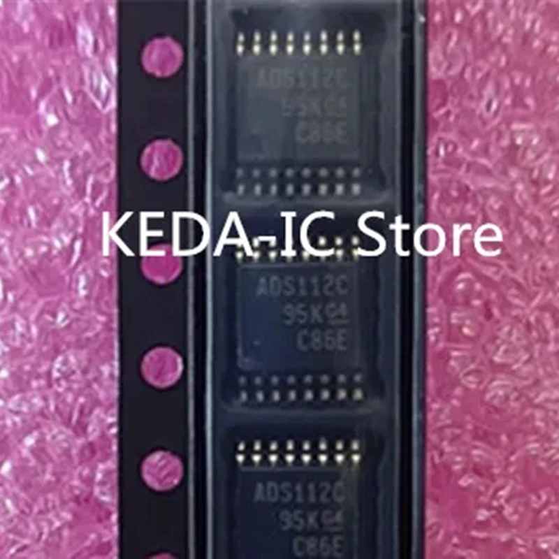 

2-100 шт./лот ADS112C04IPWR ADS112C TSSOP16 Новый оригинал