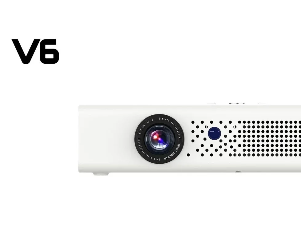 Newest 4k Projector V6, DLP Home Theater Project Android Wifi Mini Wifi Projector