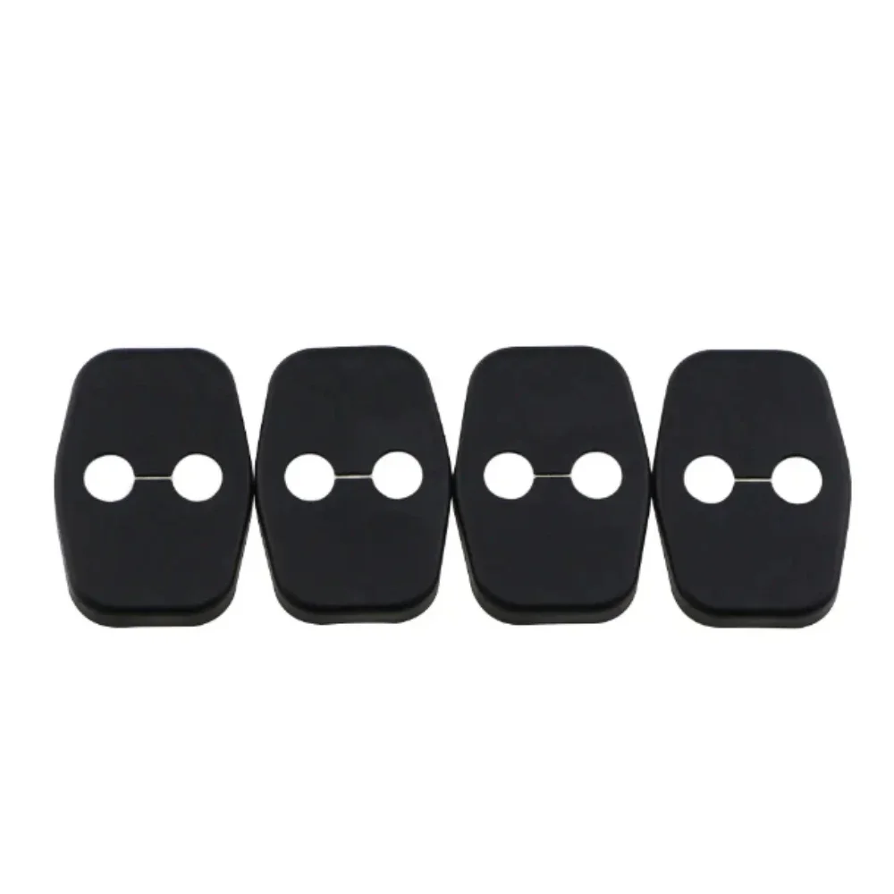 For Peugeot 308 408 208 2008 3008 for Citroen C4 4Pcs ABS Car Door Stopper Door Lock Covers Sticker Accessories