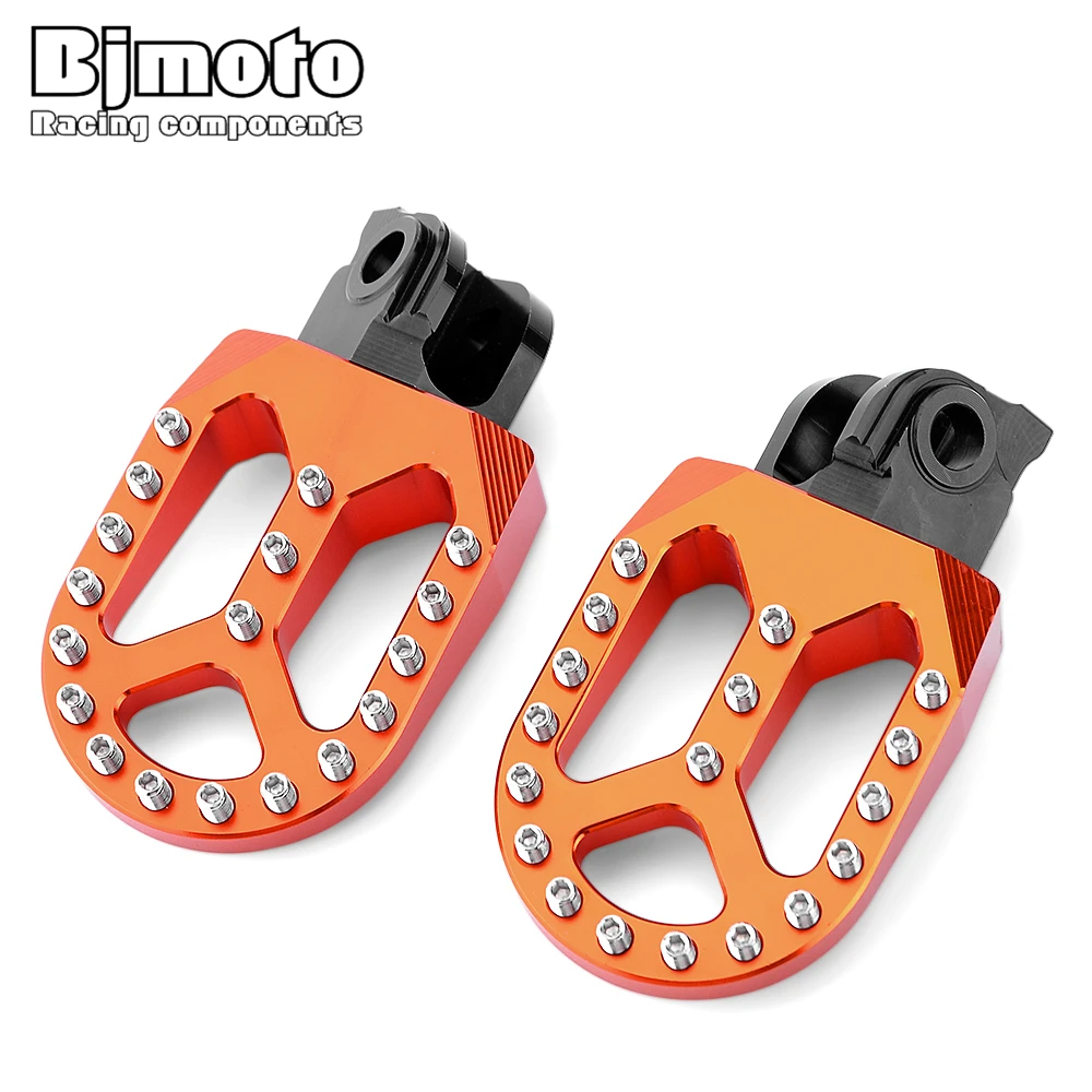 Motorcycle Foot Pegs Pedals Footrests For Husqvarna TC65 TC85 TC125 TC250 TE125 TE150 TE250 TE300 FC250-450