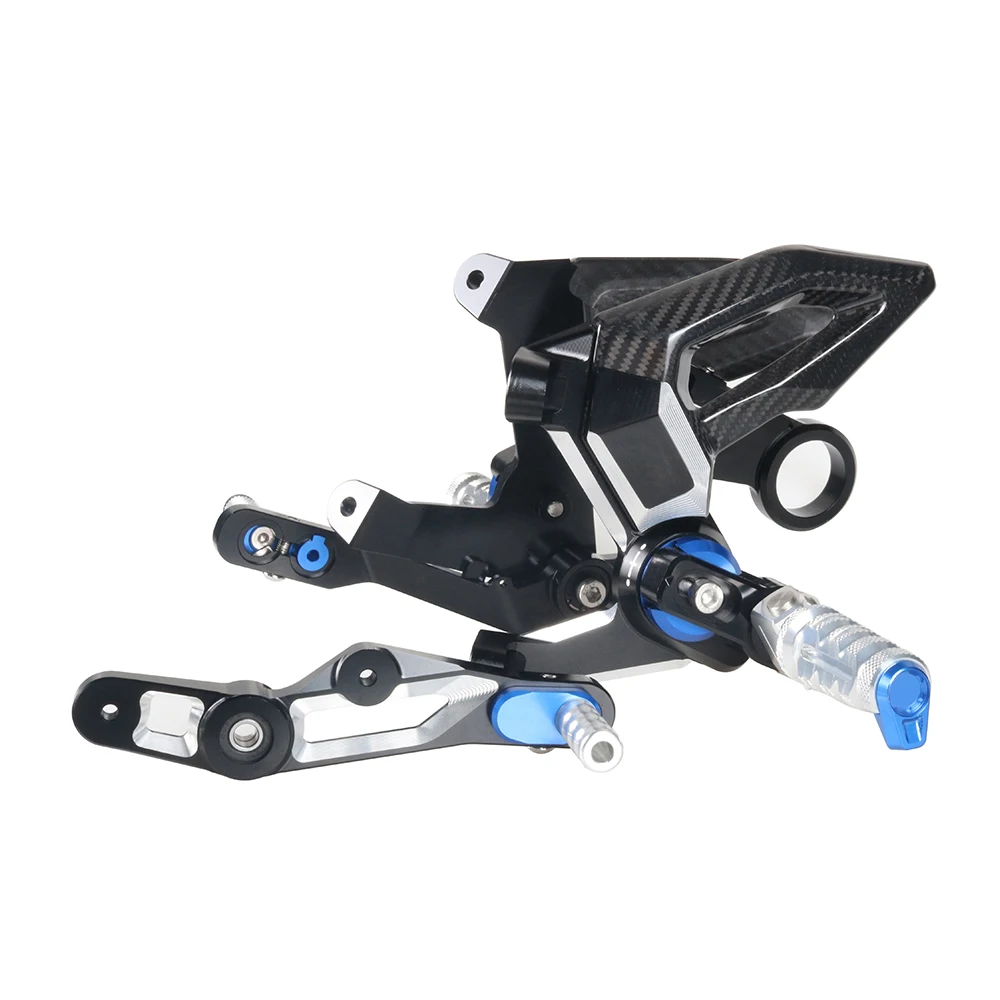 Motorcycle Adjustable Rear Set Foot Pegs Pedal Footrest Rearset For BMW  S1000R M1000R 2021-2024