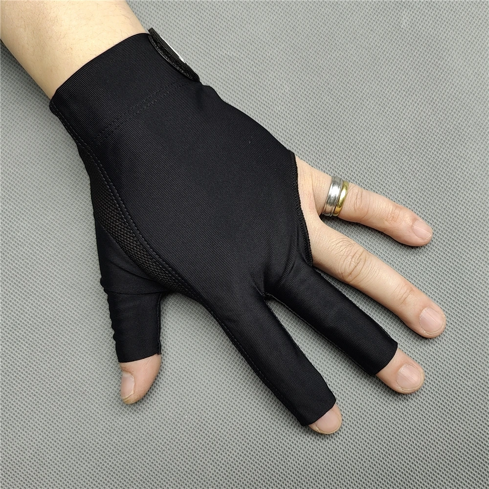 

Billiard Glove Left Right Hand SPR GL Medium Large M/L Pool Carom 3 Fingers BLACK COLOUR Pro Snooker & Billiard Accessories