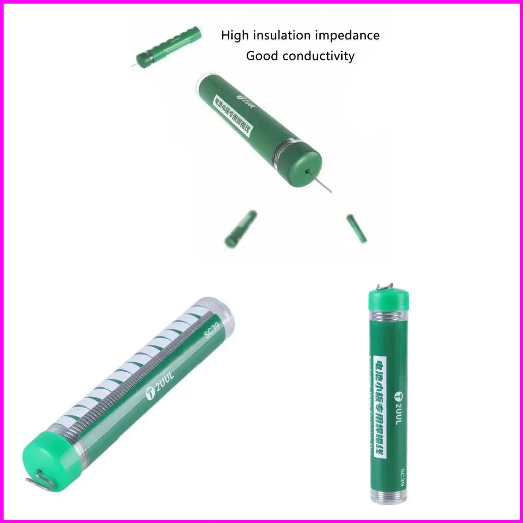 

Soldering Tin Wire 0.8mmx3.0m for Mobile Phone Metal Board for Battery Soldering