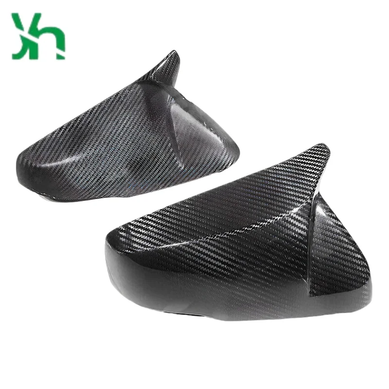 Para Cadillac CTS CT5 CT6 2014-23 cubierta accesorios de espejo espejo retrovisor espejo lateral de fibra de carbono mate