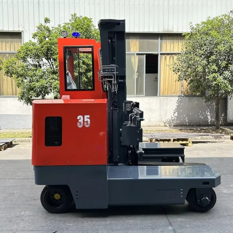 New Multi Directional Electric Forklift 2Ton 2.5Ton 3Ton Multi-direction Reach Forklift Truck For Metal Material Retail Handling