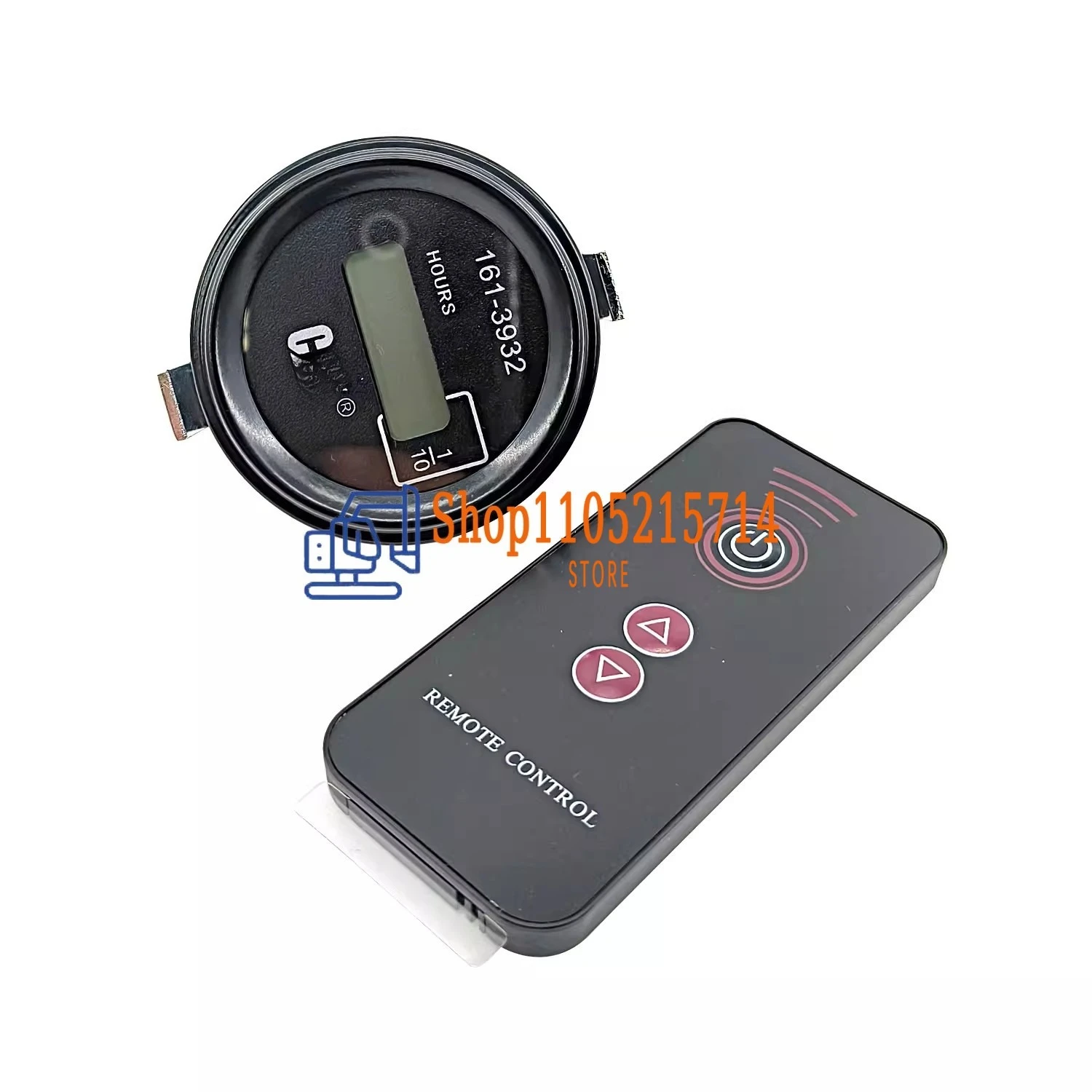 Cater Excavator Remote Control Hour Meter Timer 161-3932 Compatible with 305.5 307 313 318 320 323 329 336 Models