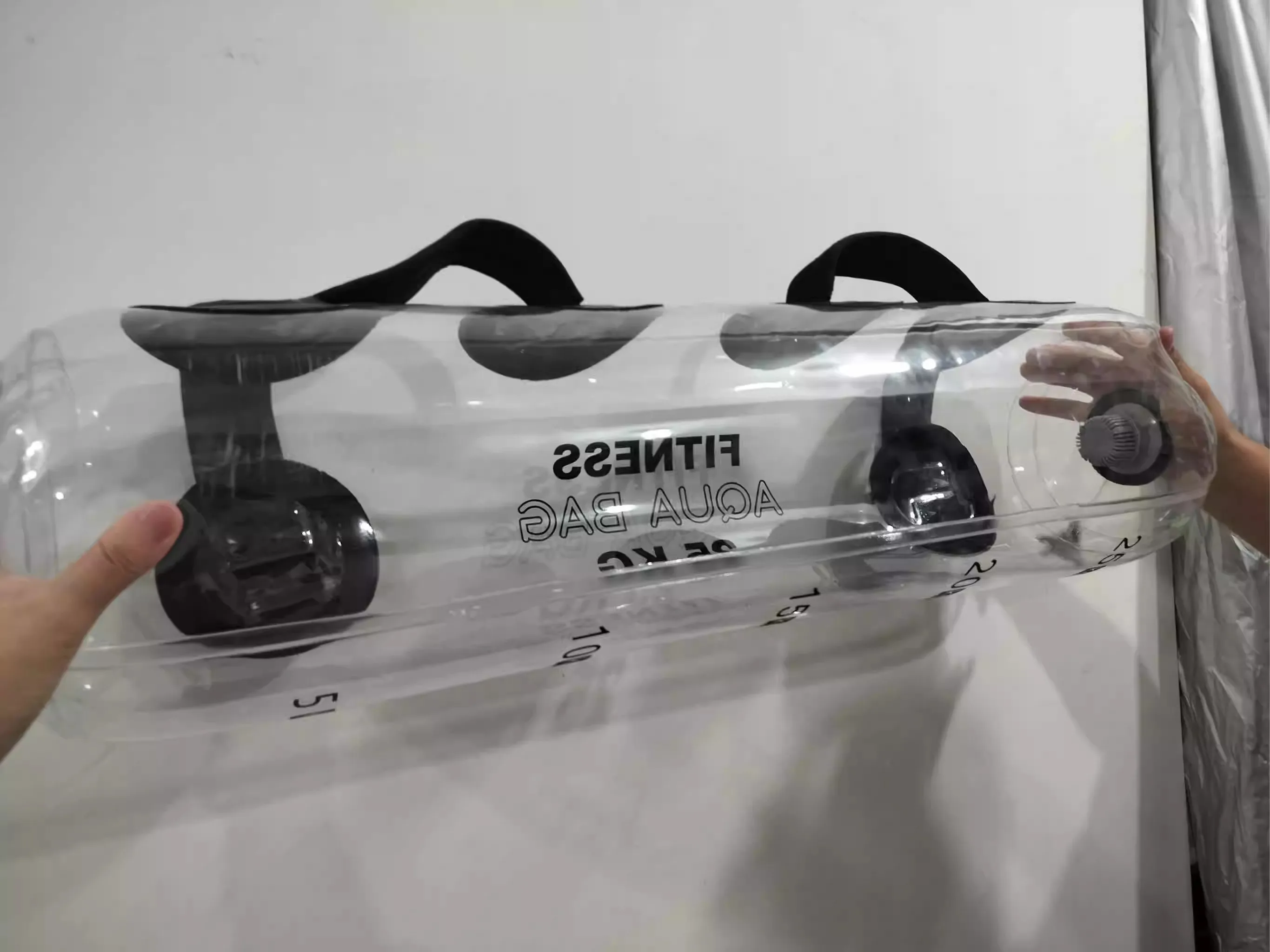携帯用インフレータブル調整可能ウェイトウォーターサンドバッグ安全ソフトウォーターボールフィットネスアクアバッグ