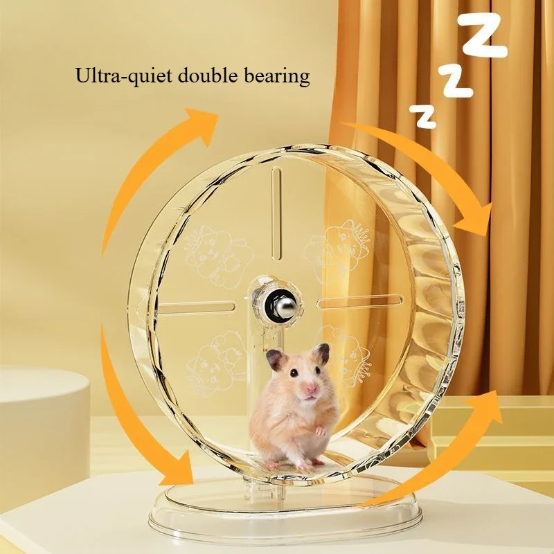 

Hamster Running wheel Cage for hamster Sport Widened Toy Small Pet Roller Bearing Silent Running Wheel hamster accessories