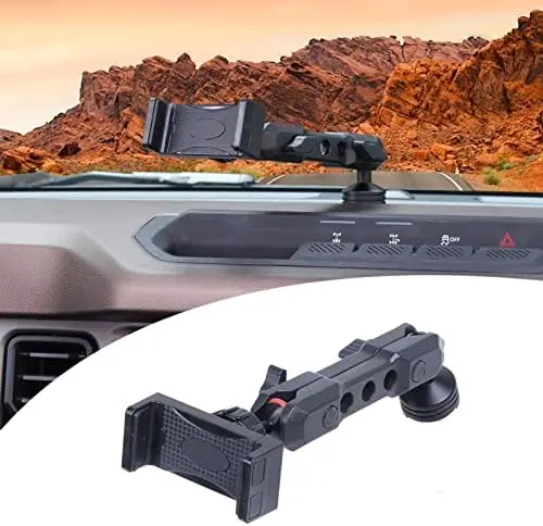 

Bronco Dash Phone Holder | 360° Adjustable Mount for 2021-2026 Bronco 2/4 Door