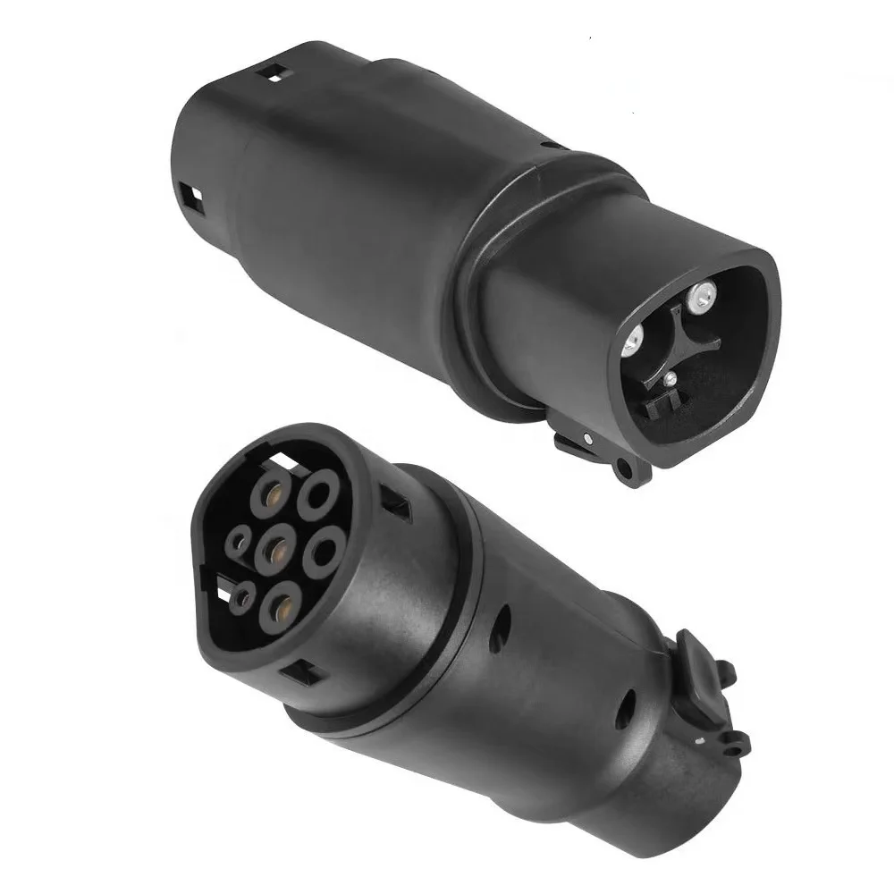Ev Car Adapter Tesla To Type 2 Suitable For Tesla Type2 Converter EV Car Charger Parts & Accessories Charging Connector