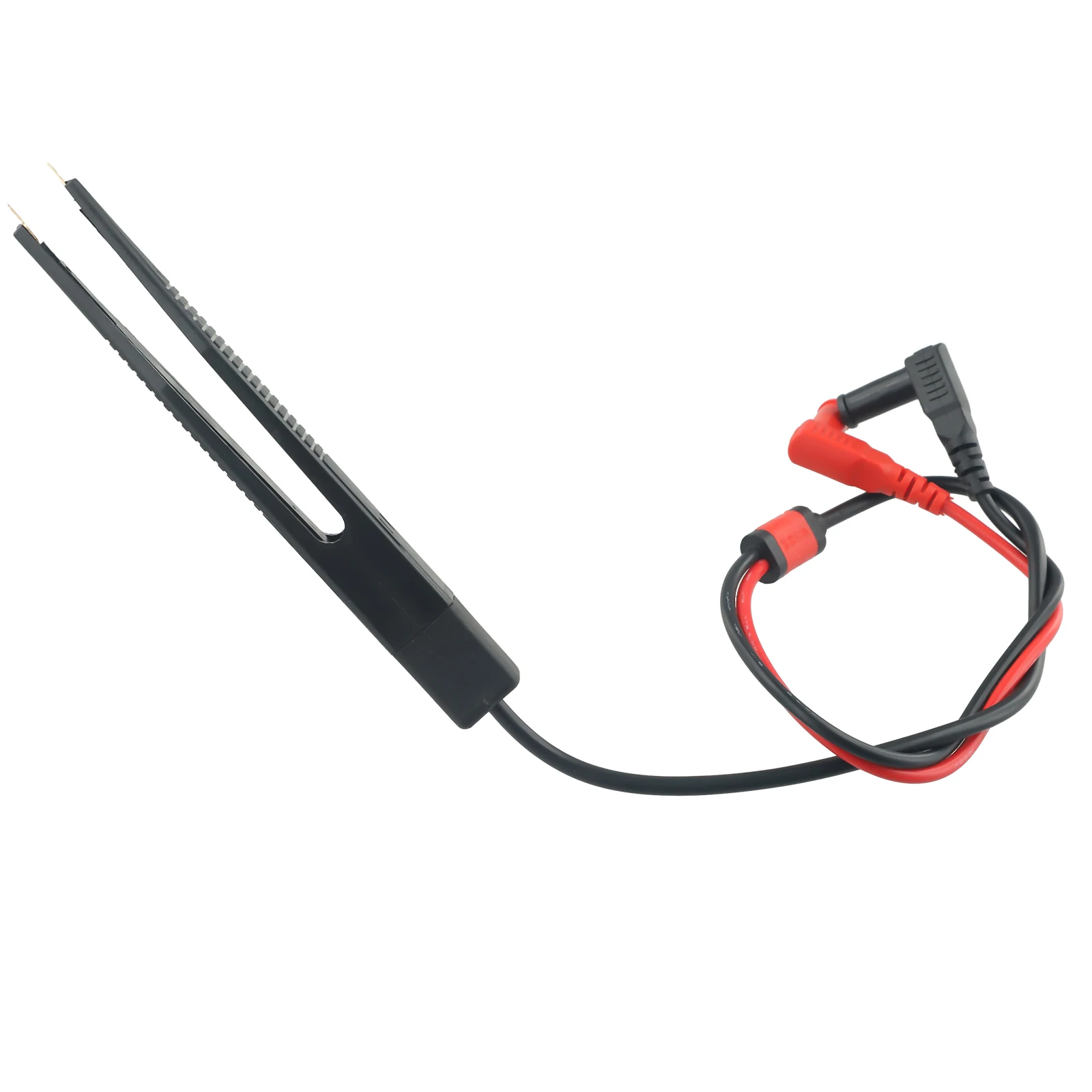 칩 테스트 클립 멀티미터 프로브 트위저 패치, 커패시턴스 인덕턴스 SMD 저항 캐패시터 테스터 계량기 테스트 도구, 1 PC