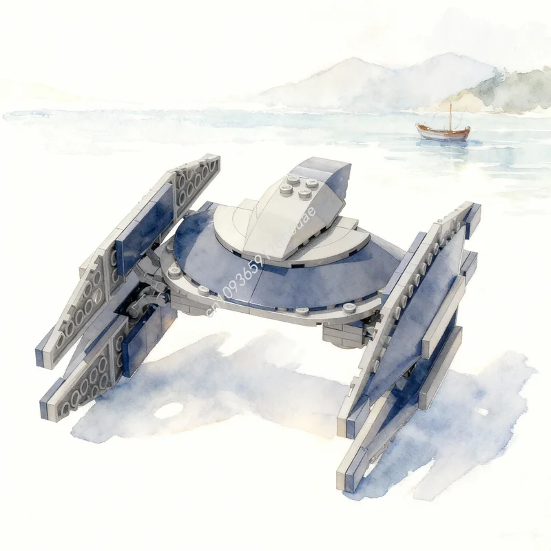 

123pcs MOC CIS Vulture Droid Star Battle Model Building Blocks Construction Toy DIY Christmas Gifts Idea Education Brick