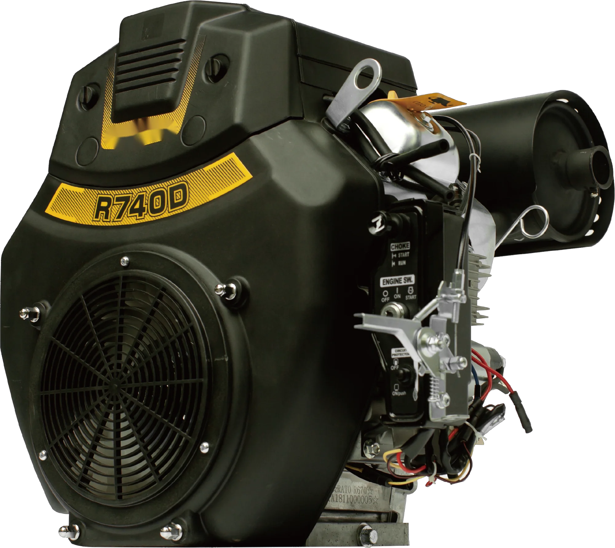 Mesin Bensin 27 HP R740D rakitan mesin bensin