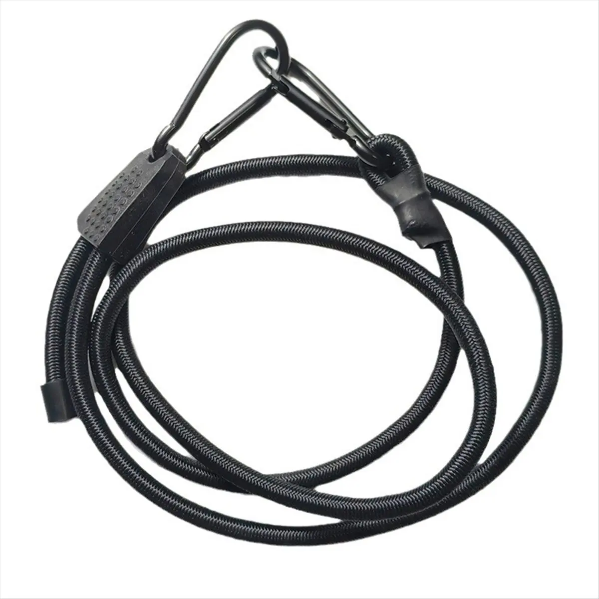 

AB31 8Pcs 48in Adjustable Carabiner Bungee Cords with Hooks,Adjust From 7in to 48in, for Cargo, Bike, Luggage,Carts,Truck,Etc