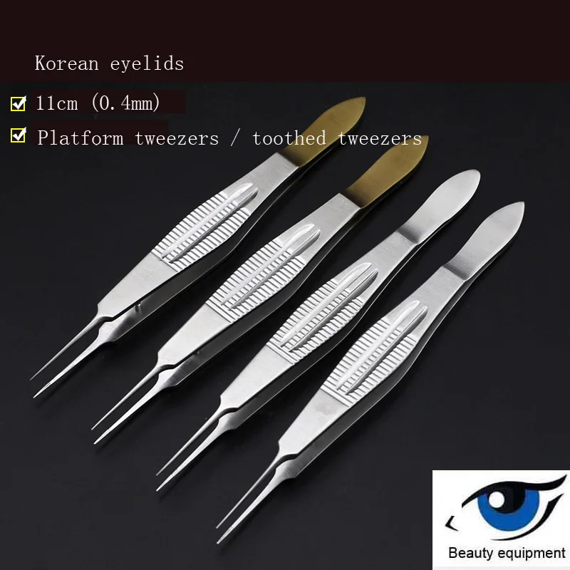 Ophthalmic surgery tools, toothed eyelids, double eyelid embedding, cosmetic plastic tissue, fat, microscopic tweezers