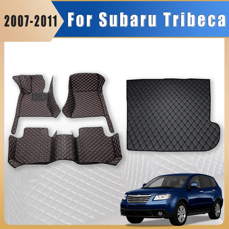 

Car Floor Mats Trunk Carpets For Subaru Tribeca 2007 2008 2009 2010 2011 Auto Accessories Interior Products Covers Waterproof
