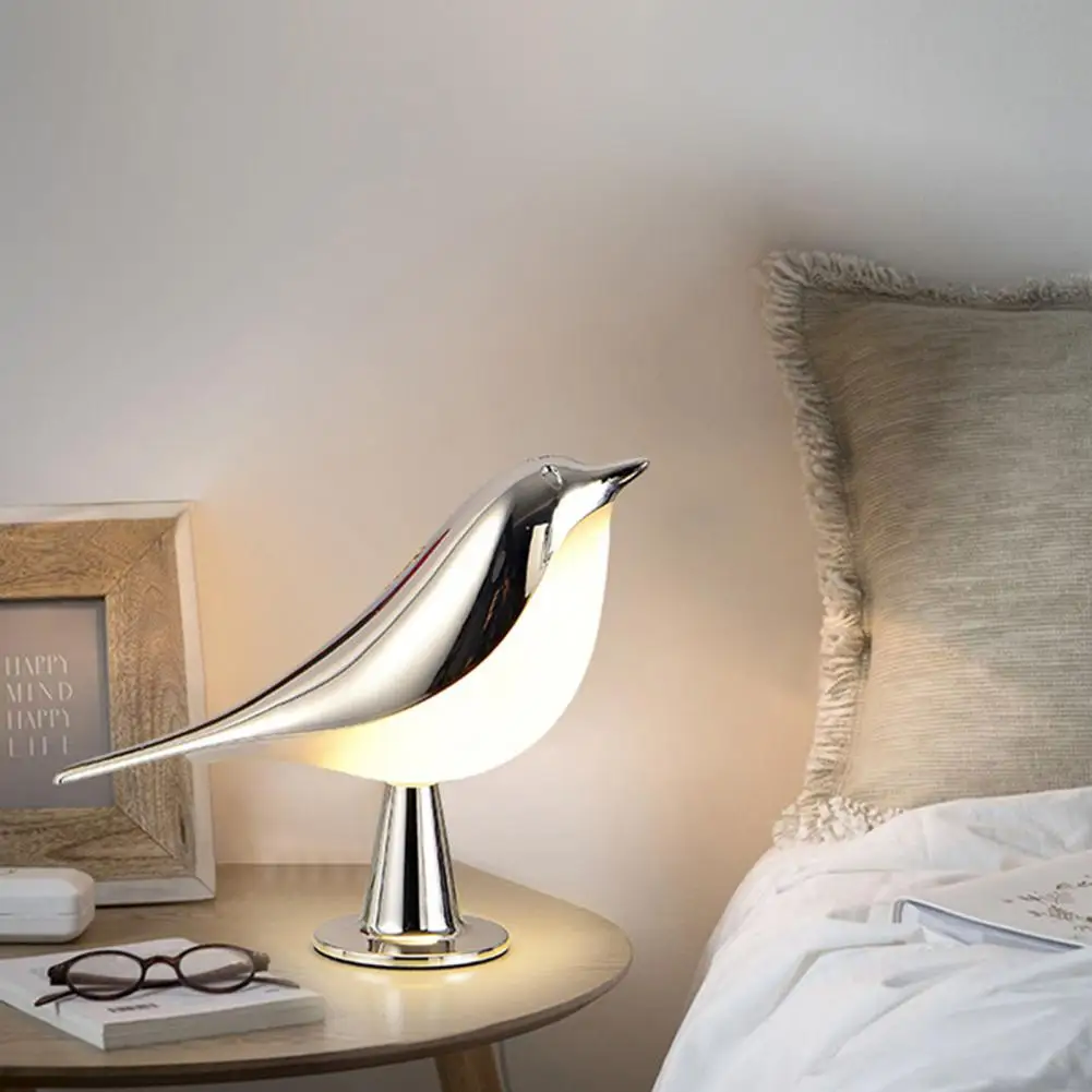 

Led Lamp Creative Led Bird Lamp Dimmable Adjustable Color Temperature Flicker-free Night Light for Bedroom Decoration