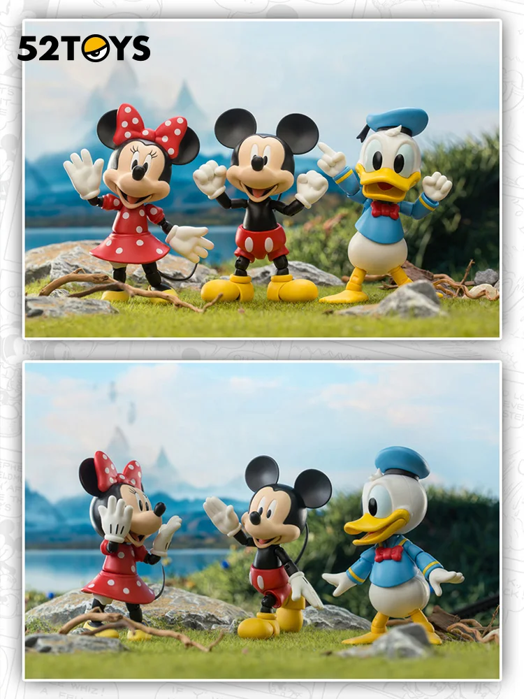 

Disney Mickey and his friends can move their joints. Blind box toys Donald Duck hand-made gift set toys.