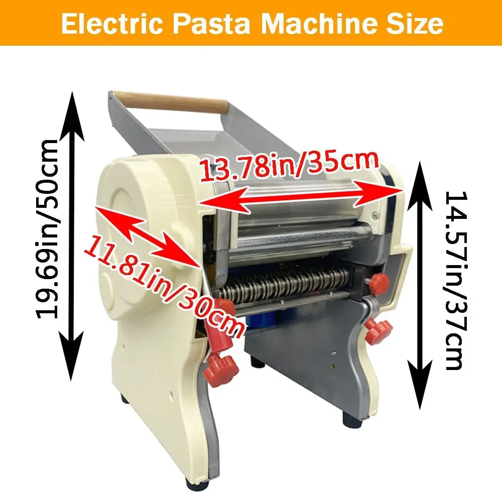 สแตนเลสสตีลพาสต้าไฟฟ้ากดMakerเครื่องก๋วยเตี๋ยวHome Commercial 110V