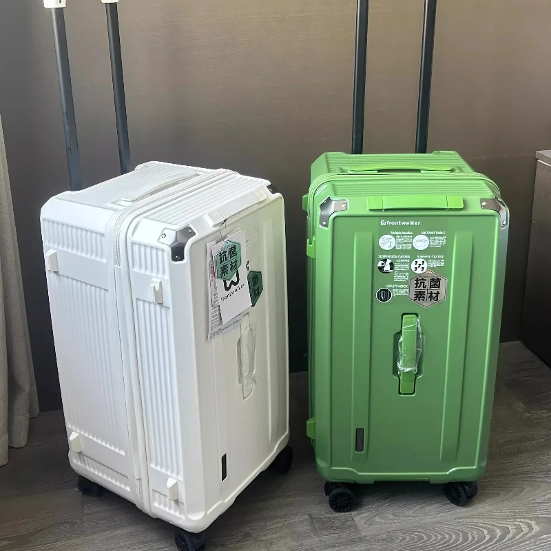 

20 24 Inch Four Wheel Spinner Hardshell Luggage Suitcase Durable Large Capacity Telescopic Handle TSA Lock Men Women Travel