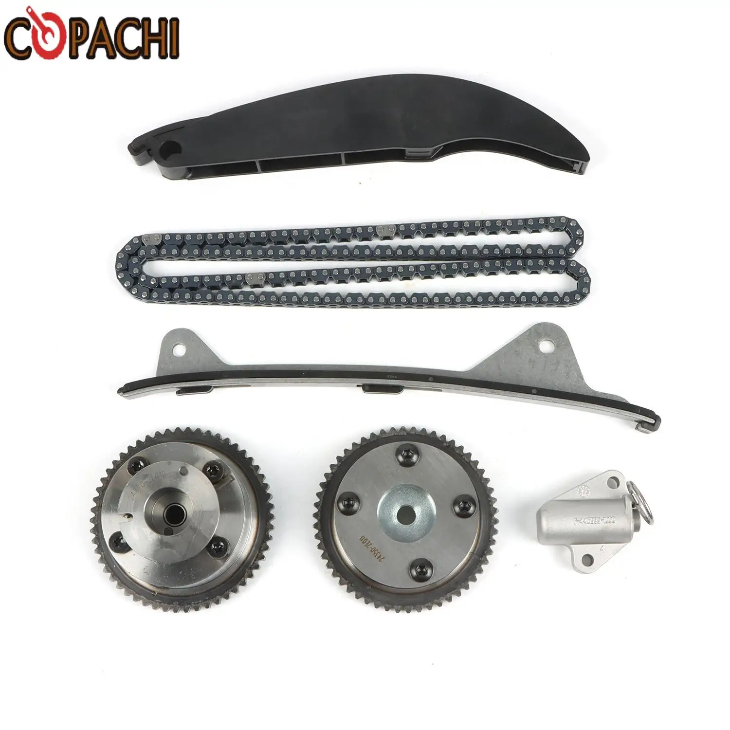 Engine Timing Chain Kit 24321-2E010 24350-2E011 for Hyundai Kia Elantra Kona Soul Forte Cerato Tucson 2.0L