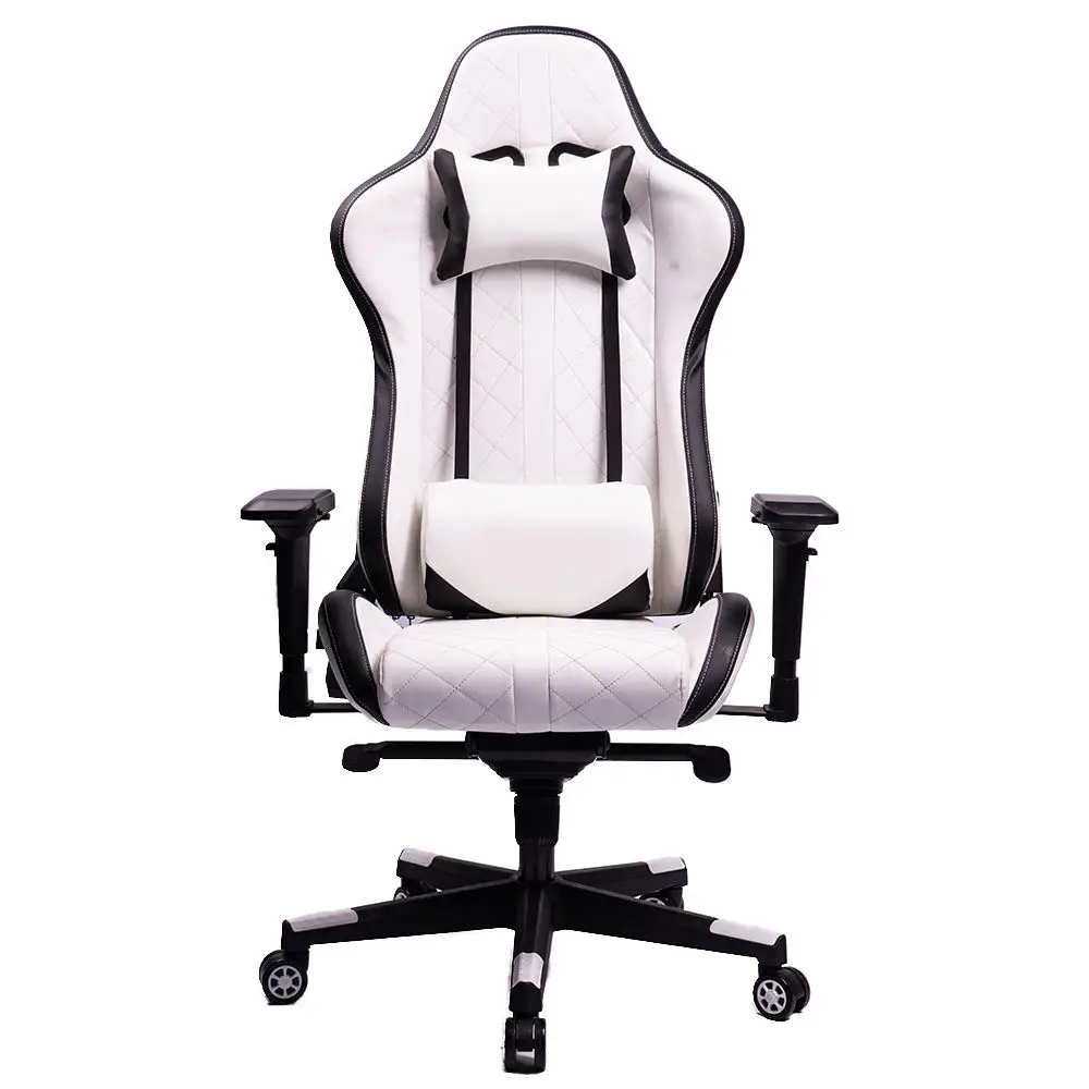 Multifunctional Gaming Executive Chair with Reving and Adjustment Features Made of PU Leather Metal and Iron Materials