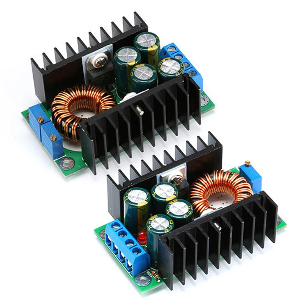 

DC-DC Buck Converter Adjustable 7-40V to 1.2-3.5V Step Down Power Supply Module 300W Power Supply Board LED Driver for Arduino