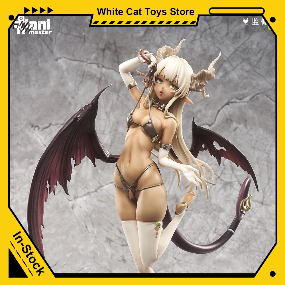 Original Animester 1/7 Little Devil Moemoeko 29cm Pvc Hentai Sexy Devil Girl Action Figures Anime Model Collection Ornament Toy