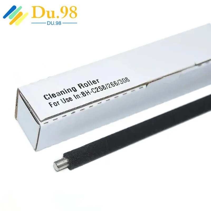 10PCS Bizhub C258 C308 C368 Rullo di spugna per pulizia Bizhub C458 C558 C658 Rullo di pulizia di ricarica per Konica Minolta