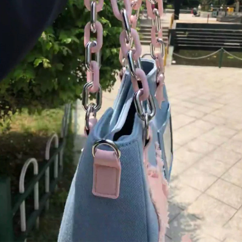 Denim Women Underarm Shopper Totes Large Capacity Designer Hobo Shoulder Bag Luxury Women's Handbag Small Crossbody Bag view 3