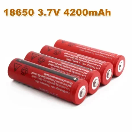 One Hundred % New 18650 3.7V Flashlight Headlamp Rechargeable Battery Lithium Ion Rechargeable Battery 18650