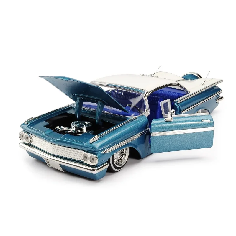 1:24 1959 CHEVY IMPALA Vintage Classic Car High Simulation Diecast Metal Alloy Model Car Chevrolet Toys For Kids Gift Collection