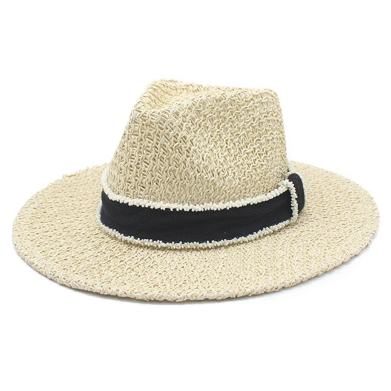 hollowed-out-straw-hat-with-beads-and-ribbon-british-style-stylish-straw-hat-for-beach-vacations-and-sun-protection