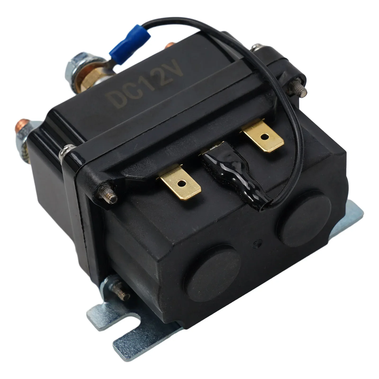 1pcs 250A 12V Winch Solenoid Relay Relay 12V 250A Contactor Control Machine Tool Relays Mechanical Equipment Solenoid Relay