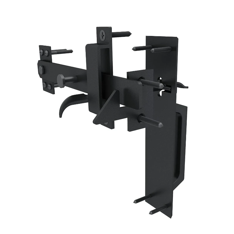 

Door Angle Bracket Anti-sag Door Frame Hardware Kit Non-sag Kit For Wooden Gate with Latch