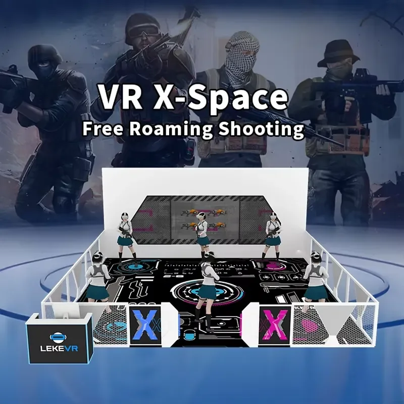 Kids Virtual Reality Gaming Glasses Metaverse VR Headset Entertainment Center Arcade Flying Cinema Shooting Simulator Machine