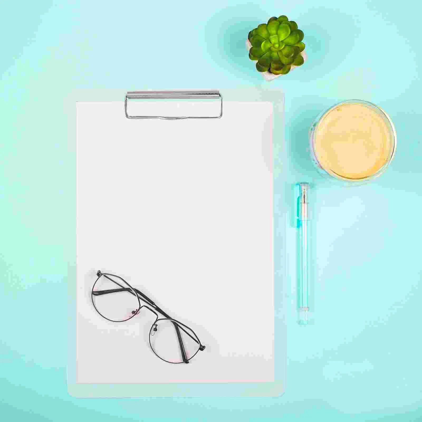 Writing Pad Holder School Clipboards Professional File Clips Stationery Supplies Paper