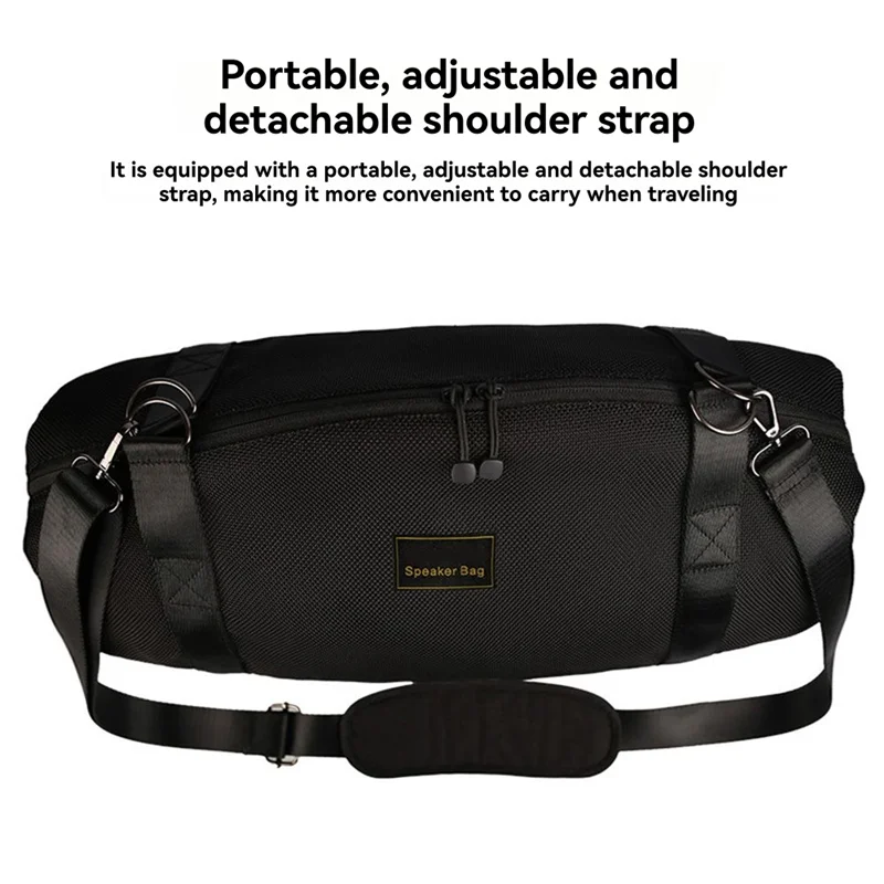 【B74A】For Boombox 2/3 Speaker Protective Case Storage Bag Handbag Travel Home Carry Case