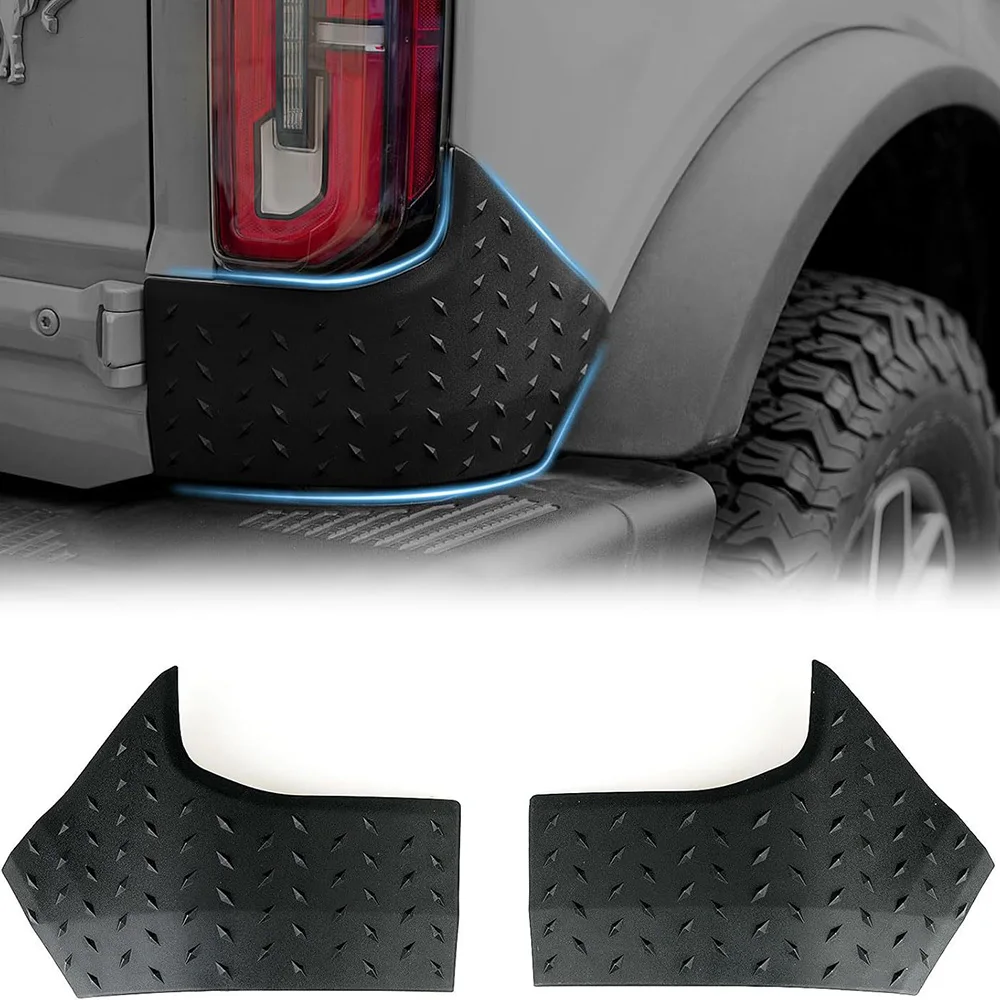 

Защитные уголки для Ford Bronco 2021-2024, передние и задние, антицарапийные, для дверей багажника, 2/4 двери